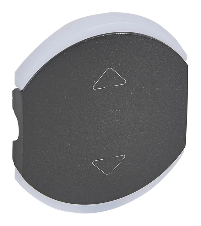 Legrand Céliane cover plate — Black — 064859