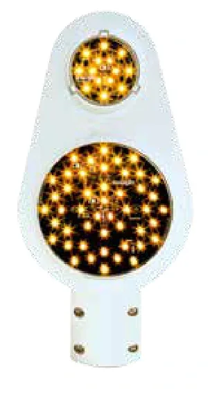 Road stemmed indicators — LSA34 series with 2 upper/lower lights with LED lamp (patent)