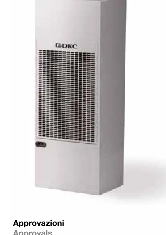 Wall mounted indoor coolers — 6000 W – 400 vac