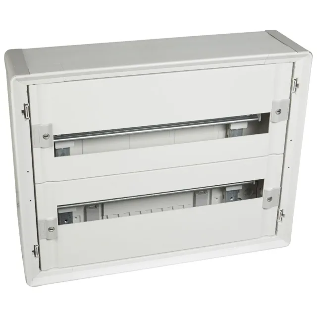 Legrand XL³ 160 enclosure — H 450mm x W 575mm x D 147mm, 2 rows, 24 modules, IP43 — 401802