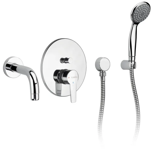 Bath and shower mixer concealed Douz — SOPAL 06DGA04