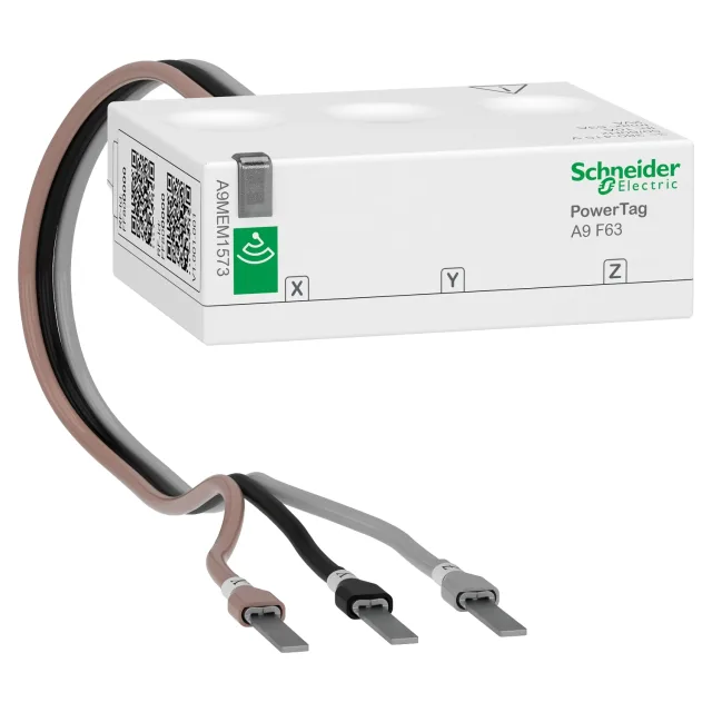 Capteur d’énergie sans fil PowerLogic PowerTag Energy A9MEM1573 – F63 – 3P – 63 A