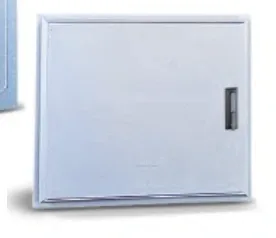 SMC doors for masonry niches – tpv series — 1 square wing