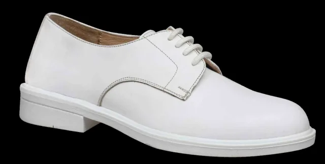 DERBY-B white derby shoes
