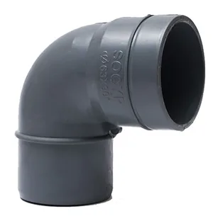 PVC elbow 90° Ø80 — SOCYP