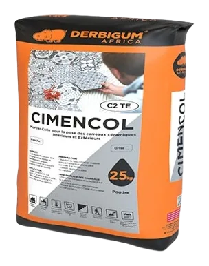 CIMENCOL C2TE — mortier-colle sols et murs