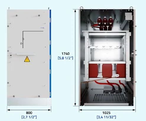 Ormazabal cgmcosmos-m — Medium-voltage (MV) switchgear cubicle — Current and voltage metering
