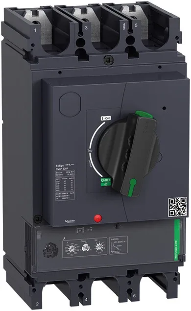 TeSys GV6P500H motor circuit breaker — 250 to 500 A