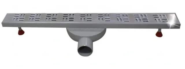 Caniveau de douche inox-Slim orientable L600 Classic 316L EJIM JSB1051