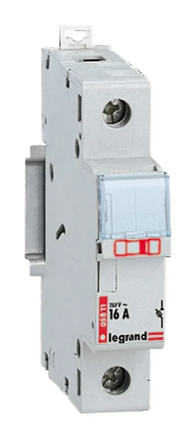 Coupe-circuit 1P pour cartouche cylindrique domestique 16A — Legrand