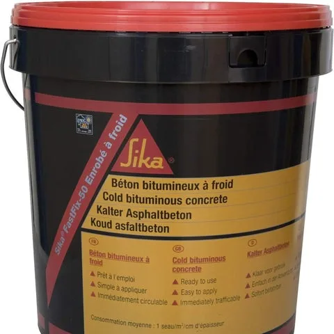 Sika FastFix®-50 Enrobé à froid — Cold-mix asphalt for potholes and road maintenance