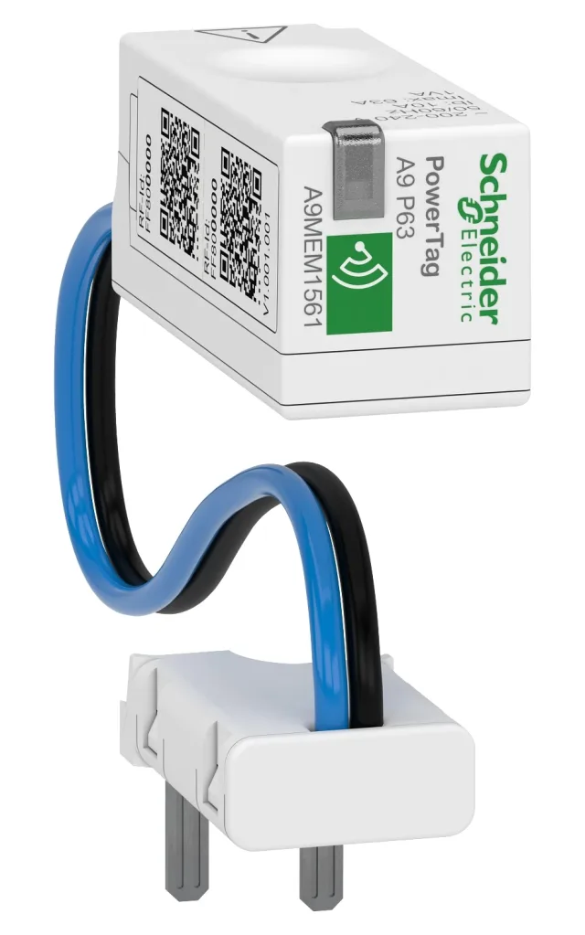 PowerLogic PowerTag Energy A9MEM1561 wireless energy sensor – P63 – 1P+N – 63 A