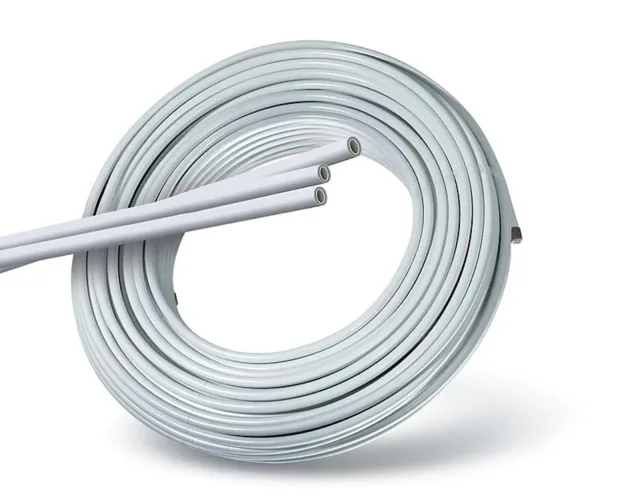 Bare multilayer aluminium-core pipe