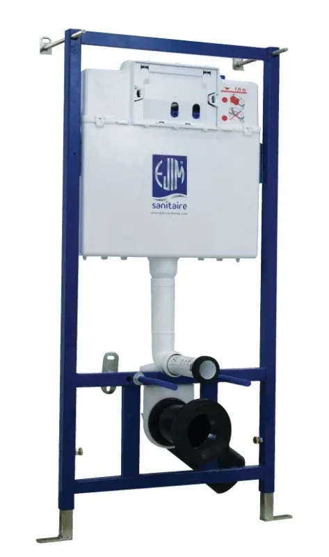 Self-supporting wall-hung toilet frame 16 WC — EJIM JWC2008