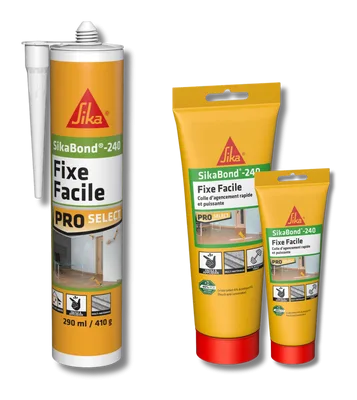 SikaBond®-240 Easy Fix — Colle d’agencement pour éléments décoratifs