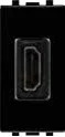 STIEL ALPHA HDMI socket black