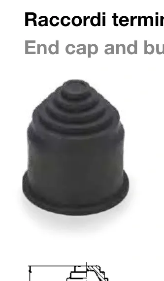 Polyamide fittings — End cap and bushings 5050