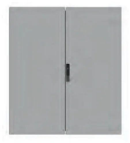 CAE welded enclosure — Double Blank door for CAE horizontal cabinet