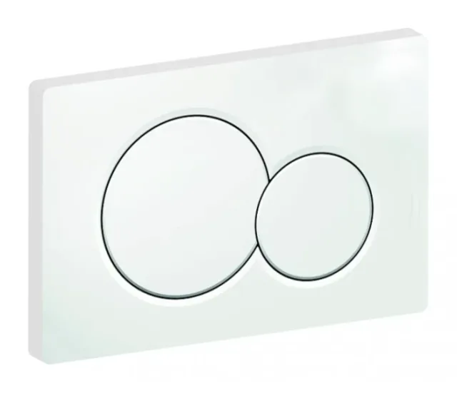 Plaque de déclenchement rond Fella couleur blanc — EJIM JWC2060