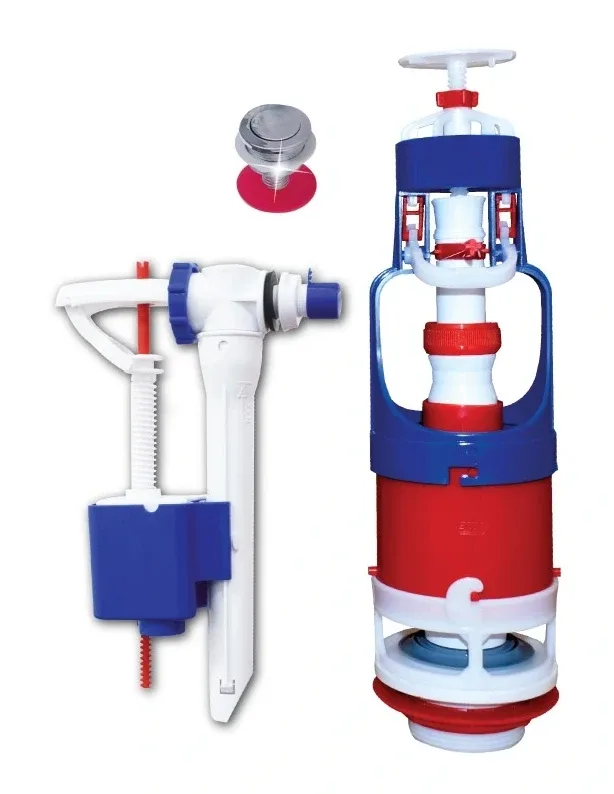 Mécanisme de chasse à poussoir Rosa avec flotteur compact latéral — EJIM JWC2046