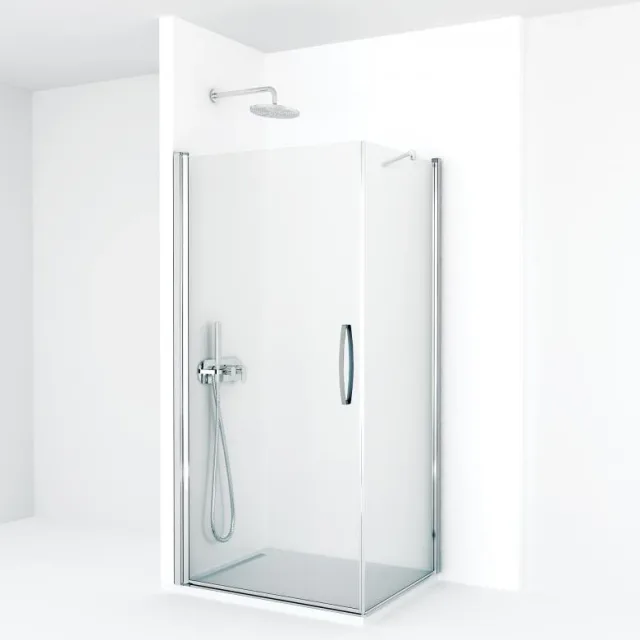 Shower enclosure Rio corner one fixed side panel — SOPAL
