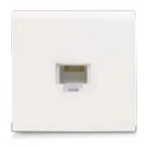 Telephone socket 2 modules CLARA 43 — SOMEF 431024K/2