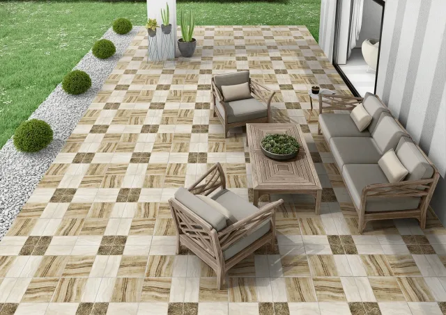 Cotto 45 × 45 cm — Porcelain tile