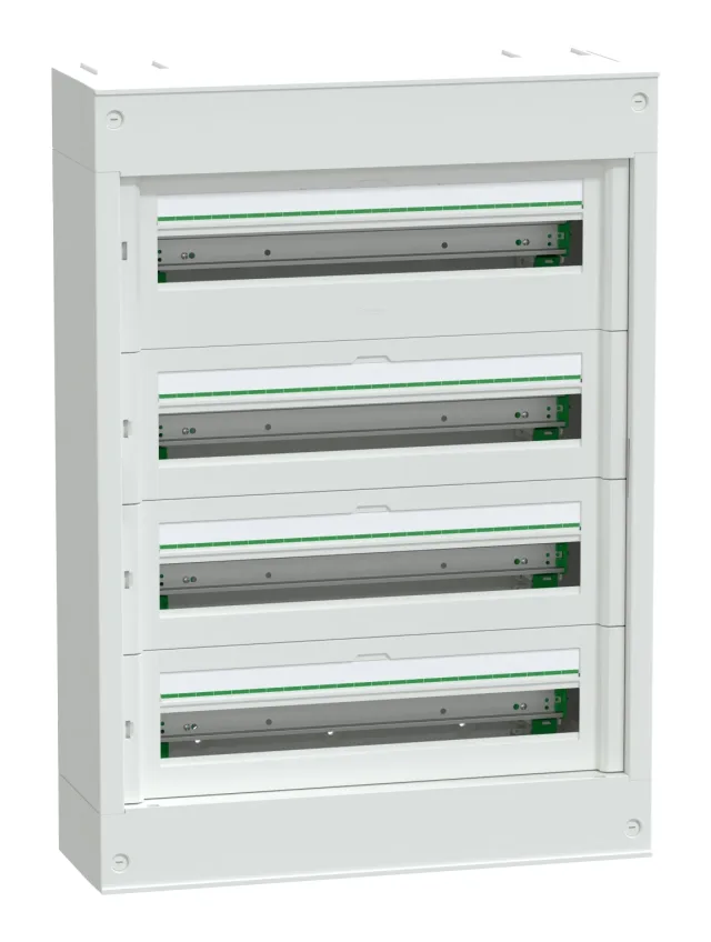 PrismaSeT S LVSST424 enclosure — 4 rows, 96 modules, 160 A