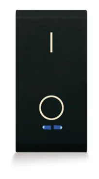 Double-pole switch 250 V – 16 A with integrated indicator NERA 43 — SOMEF 432010V