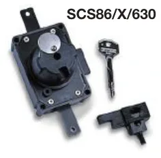 Accessories and spare parts for road containers and columns — Locks