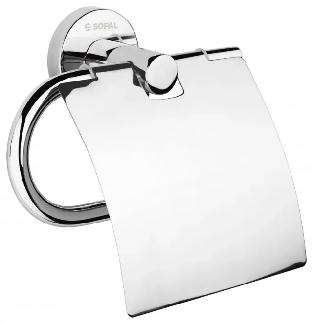Covered toilet roll holder Yasmine — SOPAL