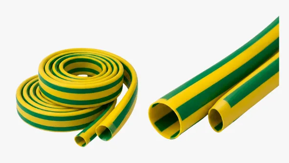 Yellow-green DRS heat-shrink tubing – 1 m