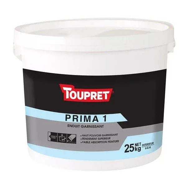 TOUPRET PRIMA 1 — ready-mixed levelling filler