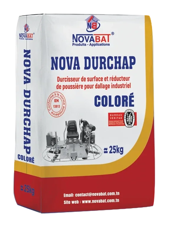 NOVA DURCHAP COLORÉ — durcisseur pour sols béton colorés