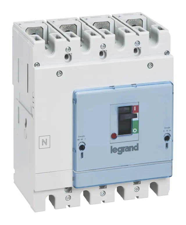 Legrand DPX³ 250 HP thermal-magnetic moulded-case circuit breaker — 80A, 4 poles, 100kA Icu at 400V, IP30 — 423172