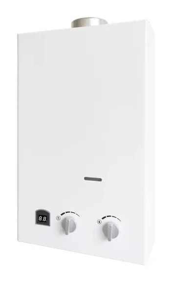 PG-10 — Chauffe-bain à gaz étanche à ventouse 12 L/min