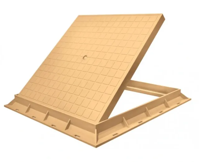 Inspection cover 600 × 600 beige — EJIM JCA4100