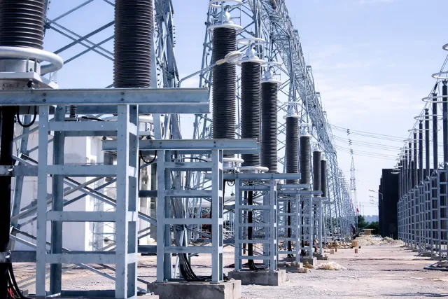 Steel structures for high and medium voltage substations