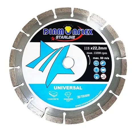 Diamonflex Starline Universal diamond blade — 180×22.2