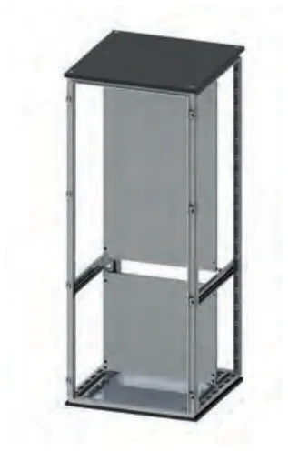 Enclosure accessories — partial mounting plate for CQE and CAE cabinets