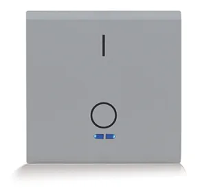 Interrupteur bipolaire 250 V – 16 A à voyant intégré 2 modules SYLVIA 43 — SOMEF 433010/2V