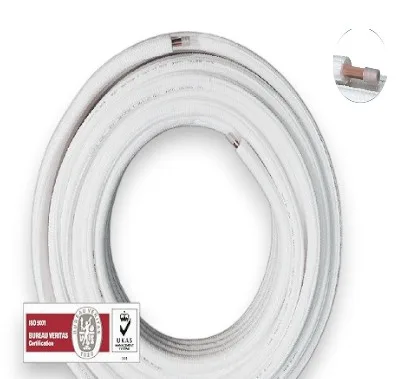 Pre-insulated refrigeration copper tube