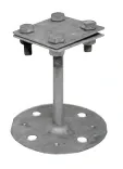 Cross clamp with plate