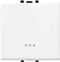 STIEL ALPHA one-way switch with wide rocker and indicator 16AX – 250VAC