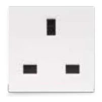 Power socket British (2P+T 13 A) CLARA 43 — SOMEF 431097TS
