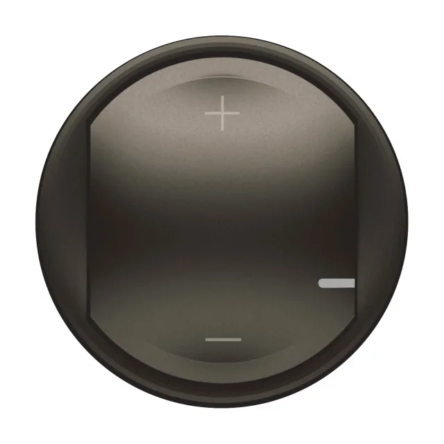 Enjoliveur Céliane pour variateur universel 2 fils sans neutre – finition graphite — Legrand