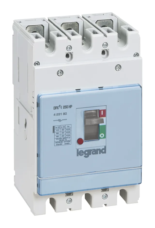 Interrupteur à déclenchement libre DPX³-I250HP – 3P – 250A — Legrand — 423180