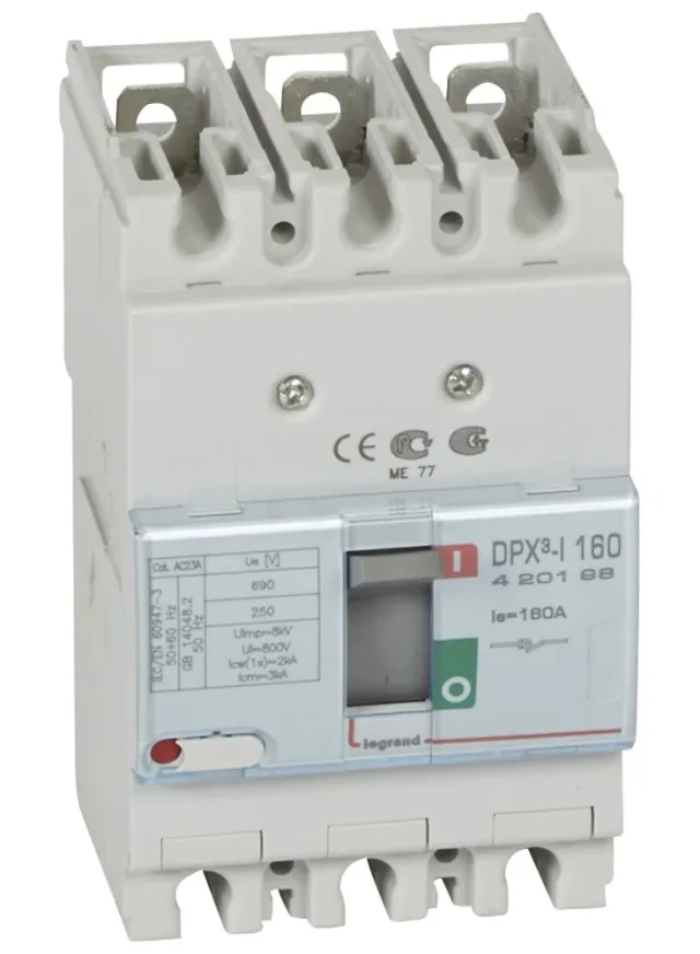 Legrand DPX³ switch-disconnector — 160A, 3 poles — 420198