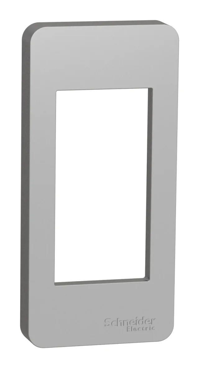Plaque de finition New Unica NU200130 — aluminium