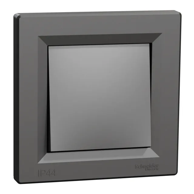 Interrupteur va-et-vient Asfora EPH0400471 — anthracite